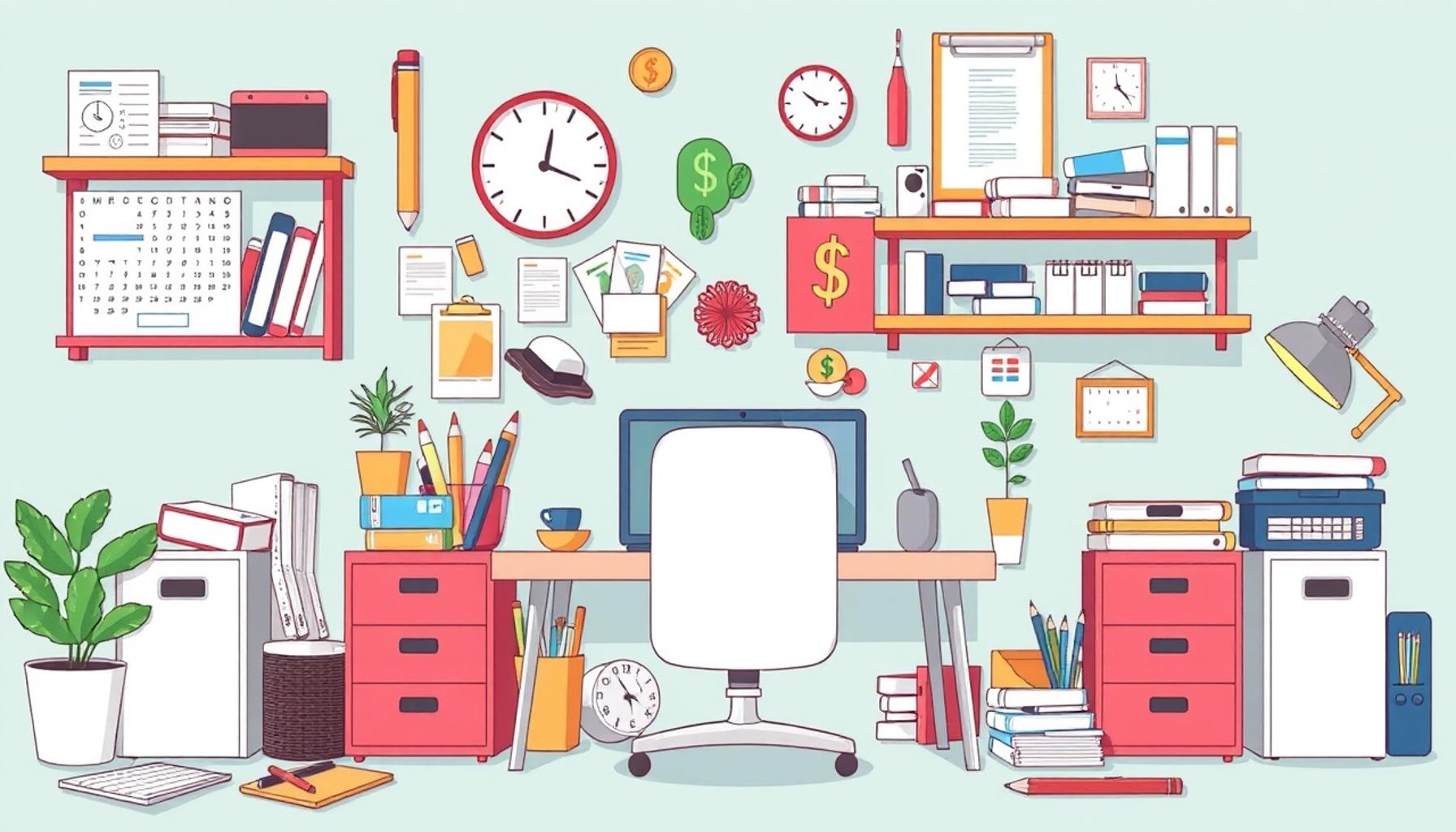 Decluttering Techniques for the Office: Creating a Minimalist and Productive Work Environment
