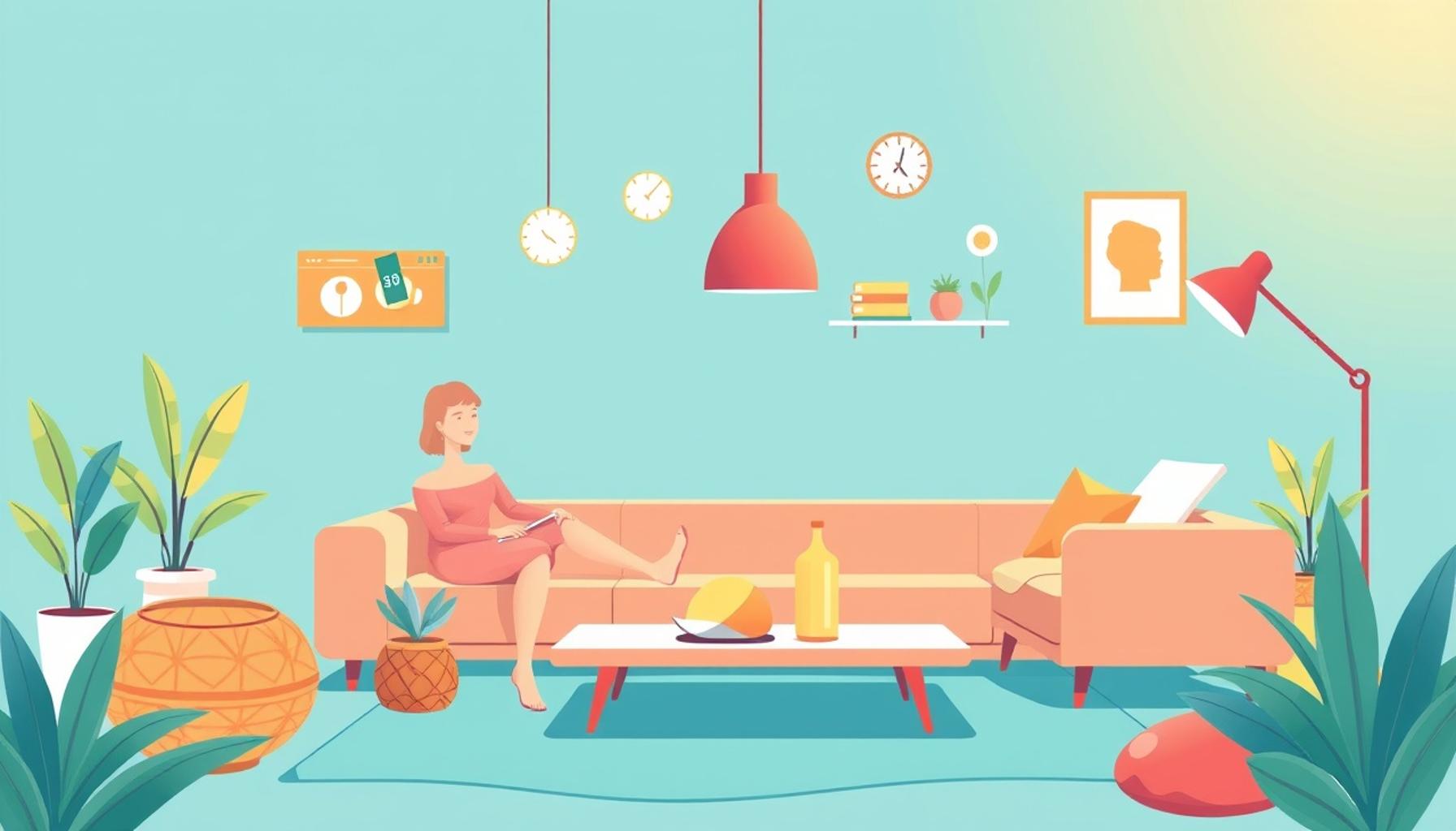 Intentional Spaces for Well-Being: Incorporating Relaxation Practices into a Minimalist Lifestyle